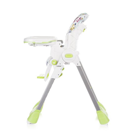CHIPOLINO Bébé à manger chaise haute Bravo-vert feuilles
