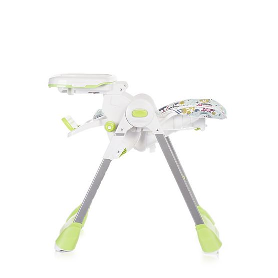 CHIPOLINO Bébé à manger chaise haute Bravo-vert feuilles