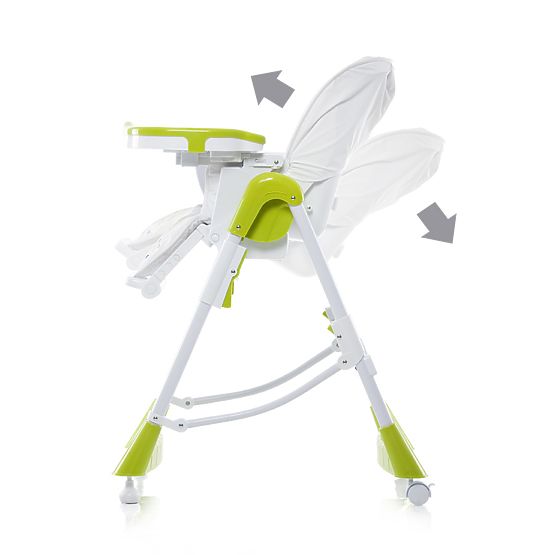 CHIPOLINO Bébé à manger chaise haute Comfort Plus - Lime
