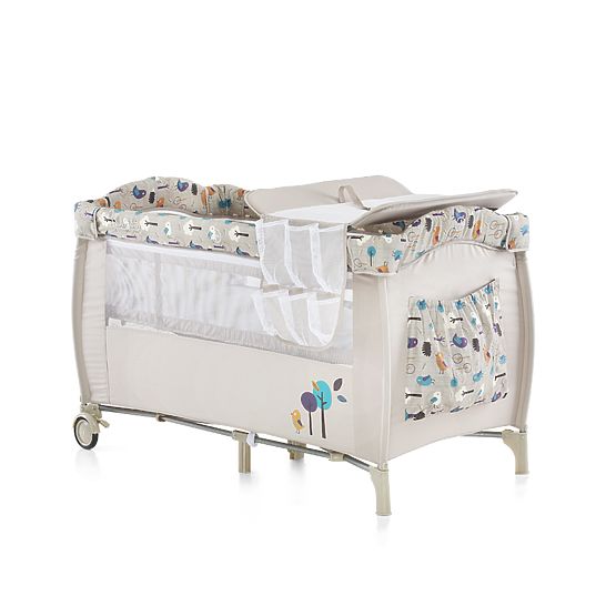 CHIPOLINO Voyage lit bébé Play stylo and Crib Bella - crème