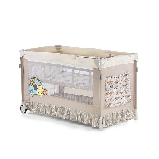 CHIPOLINO Voyage lit bébé Play stylo and lit de bébé Sahara - beige