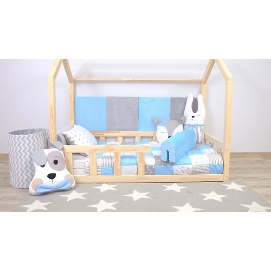 Chránič na postel Ourbaby - světle růžový