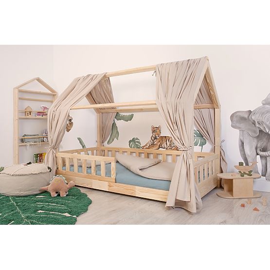 Baldaquin pour lit cabane Tea - beige