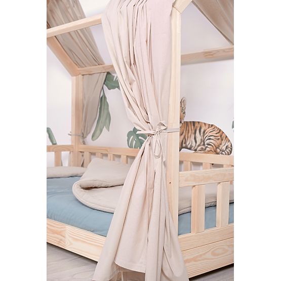 Baldaquin pour lit cabane Tea - beige
