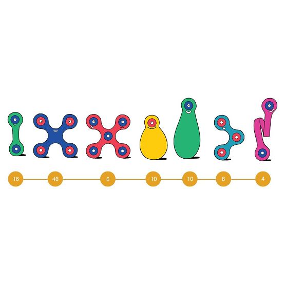 Clixo, Classroom Pack, 100 éléments