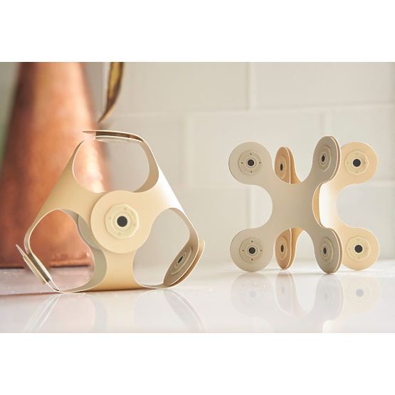 Clixo Designer Pack jeux de construction magnétiques Clixo, Beige