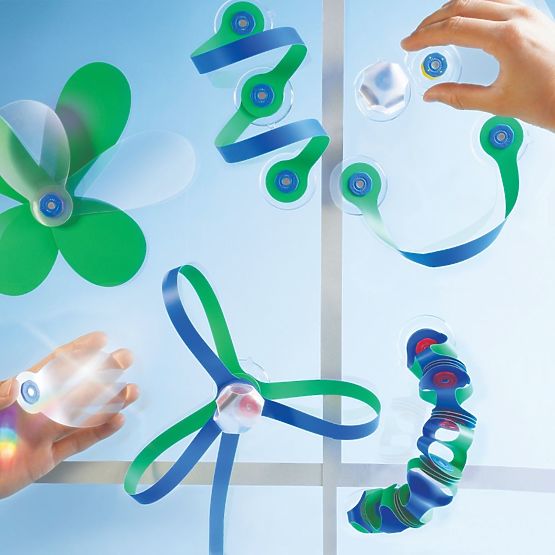 Clixo Grip and Stick, ensemble avec éléments prismatiques