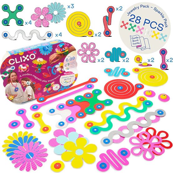 Clixo, Kit de fabrication de bijoux, 28 pièces