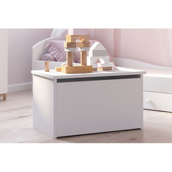 Coffre à jouets Daria blanc