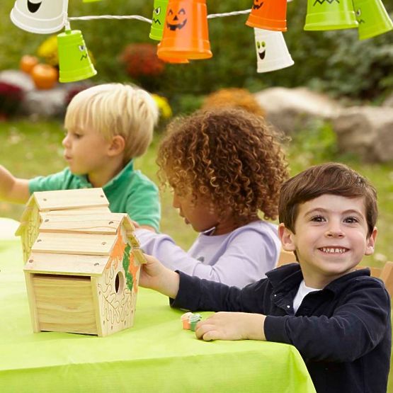 Coffret créatif - nichoir en bois