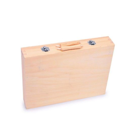 Coffret en bois avec outils