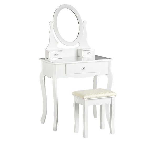 Coiffeuse avec tabouret Classic