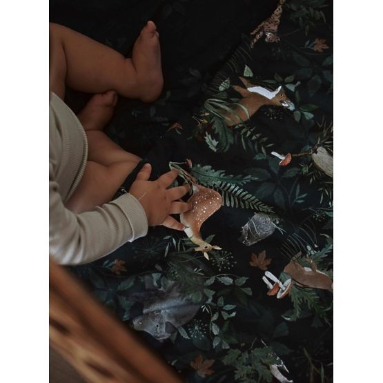 Feuille de commande avec remplir la vie dans la forêt