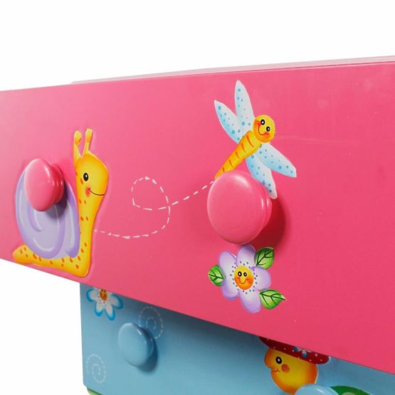 Commode avec tiroirs Jardin Magique - armoire pour enfants