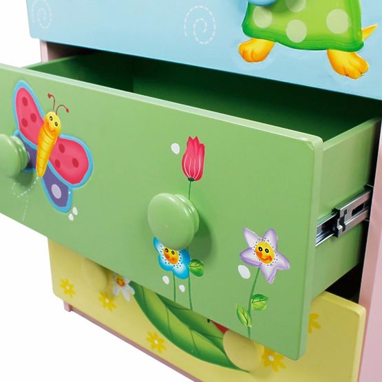 Commode avec tiroirs Jardin Magique - armoire pour enfants