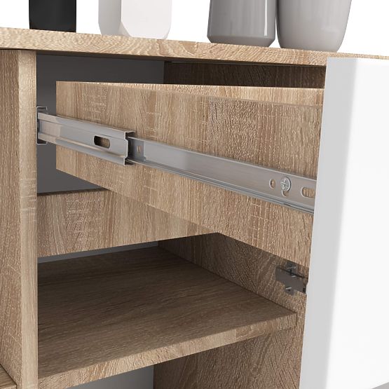 COMMODE B-17 CLP PK SONOMA / BLANC