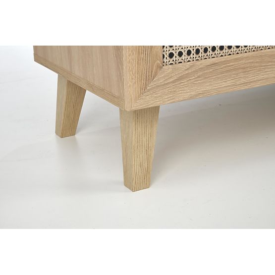 Commode BORNEO KM-2 chêne artisan/noir