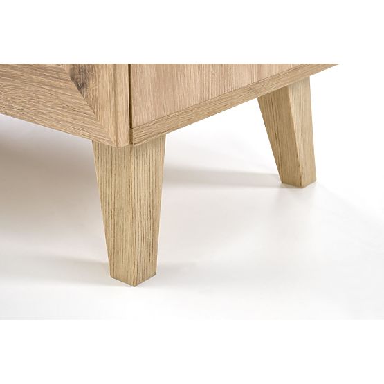 Commode BORNEO KM-2 chêne artisan/noir