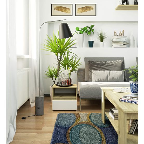 COMMODE CL1 PK CHÊNE ARTISAN / BLANC