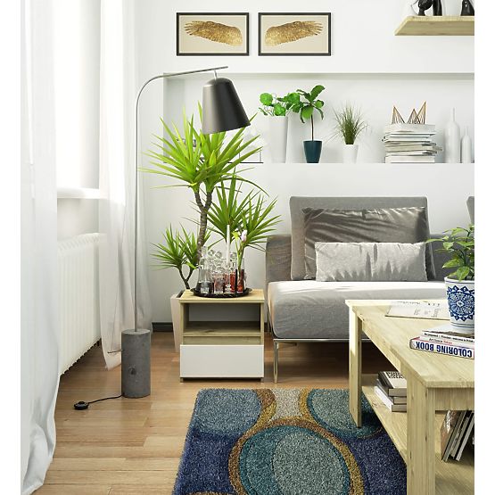 COMMODE CL1 PK CHÊNE ARTISAN / BLANC