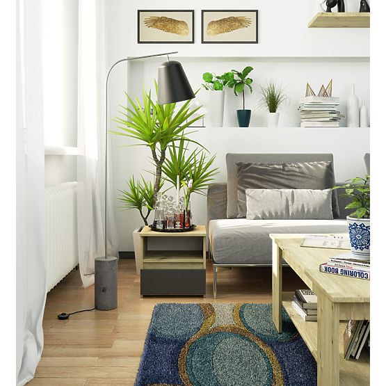 COMMODE CL1 PK CHÊNE ARTISAN / GRIS