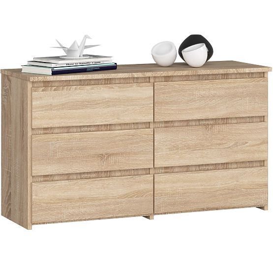 COMMODE CL100 6T PK CHÊNE SONOMA