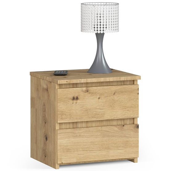 Table de nuit CL2 2SZ CLP PK CHÊNE ARTISAN