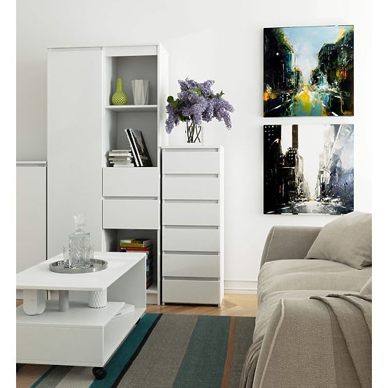 COMMODE CL6 PK BLANCHE