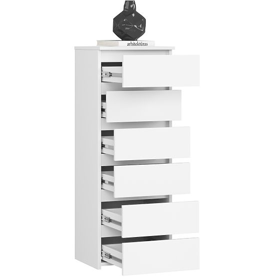 COMMODE CL6 PK BLANCHE