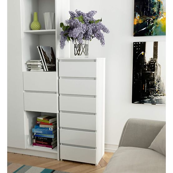 COMMODE CL6 PK BLANCHE