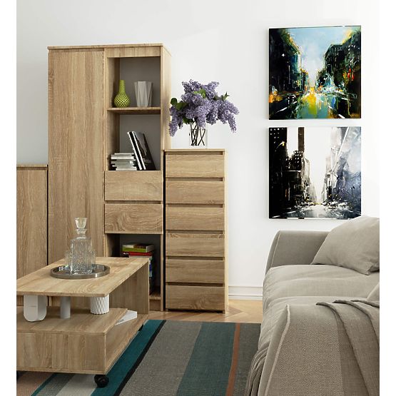 COMMODE CL6 PK CHÊNE SONOMA