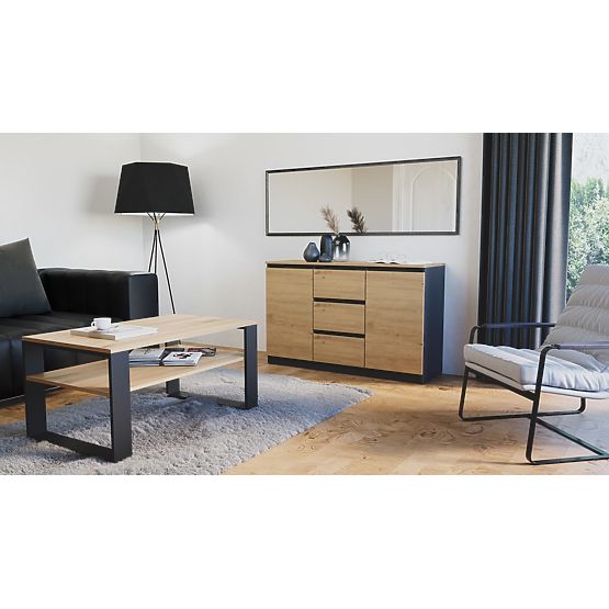 Commode COSTA 1D3S/2D3S BA ANTHRACITE ARTISAN