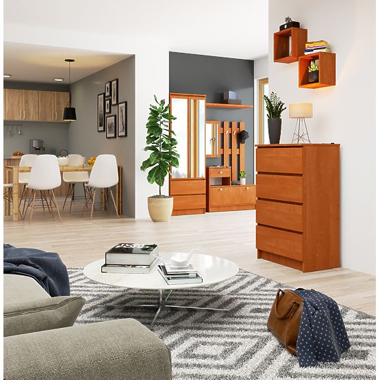 COMMODE K 60 cm 4 TIROIRS PK AULNE