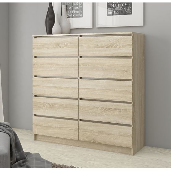 COMMODE K120 10SZ CLP PK CHÊNE SONOMA