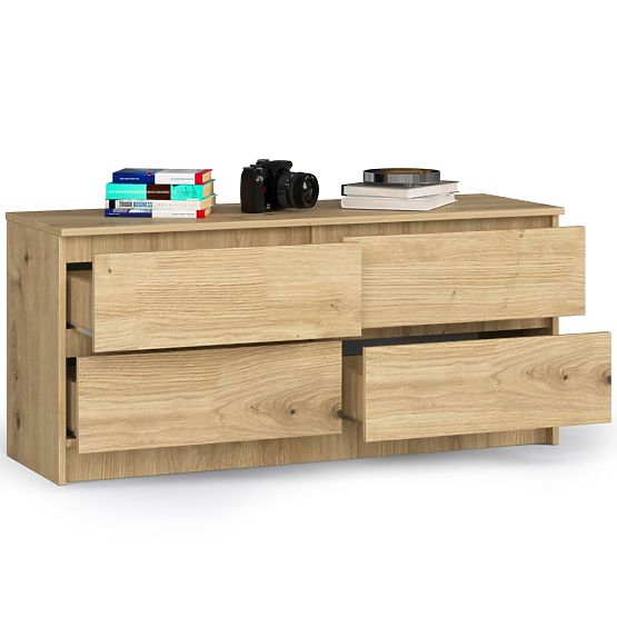 COMMODE K120 4TI CLP PK CHÊNE ARTISAN