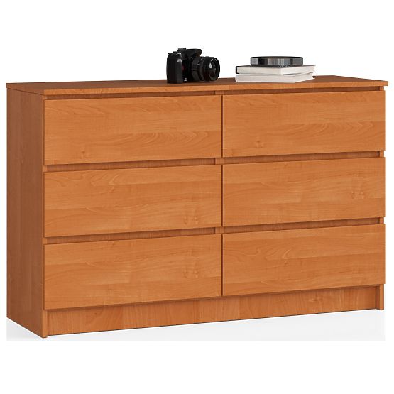 COMMODE K120 6TIROIRS CLP PK AULNE