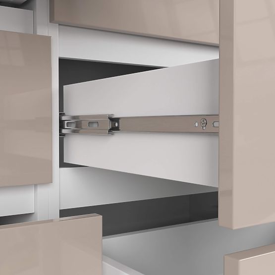 COMMODE K120 8TIROIRS PK CAPPUCCINO BRILLANT