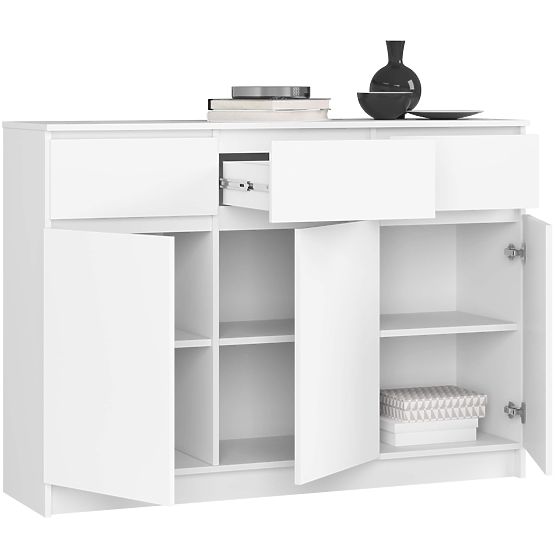 COMMODE K140 3D 3SZ CLP PK BLANCHE