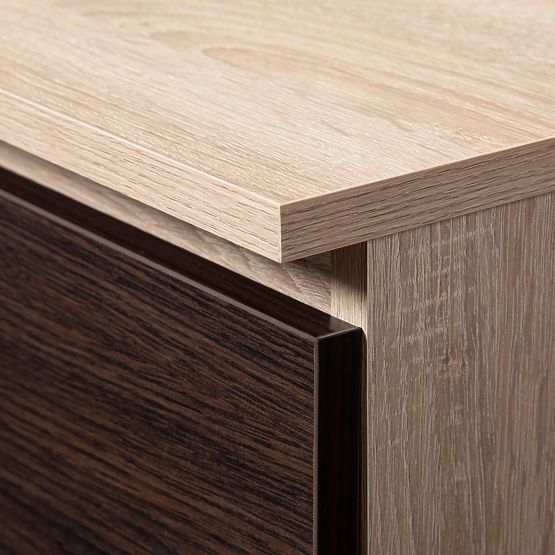 COMMODE K140 3D 3T CLP PK SONOMA / WENGE
