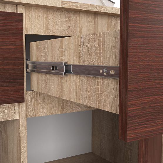 COMMODE K140 3D 3T CLP PK SONOMA / WENGE