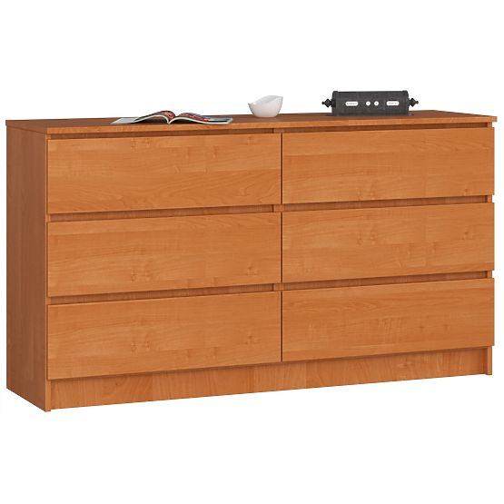 COMMODE K140 6TIROIRS CLP AULNE