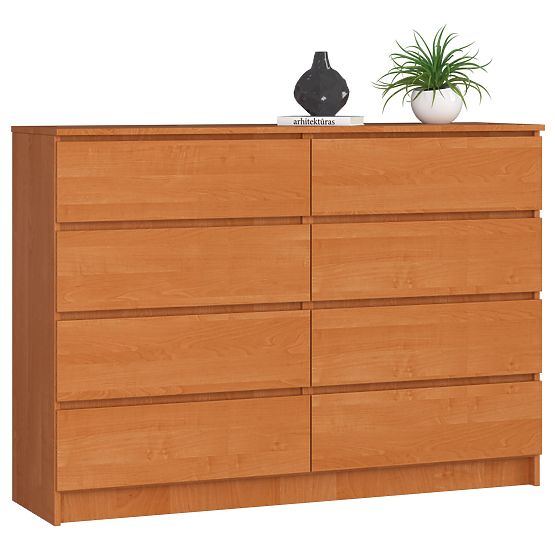 COMMODE K140 8TIROIRS CLP AULNE
