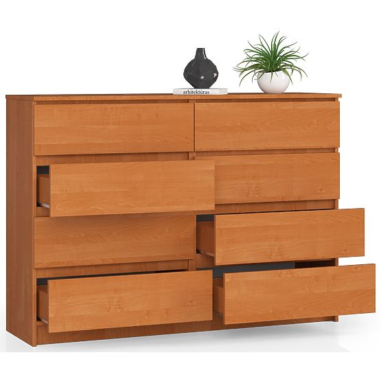 COMMODE K140 8TIROIRS CLP AULNE