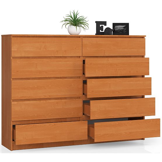 COMMODE K160 10TIROIRS CLP AULNE