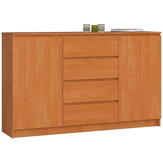COMMODE K160 2 PORTES 4 TIROIRS CLP PK AULNE