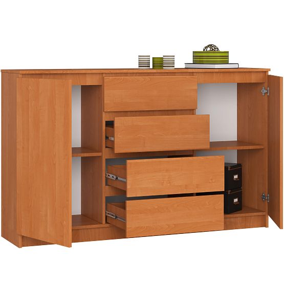 COMMODE K160 2 PORTES 4 TIROIRS CLP PK AULNE