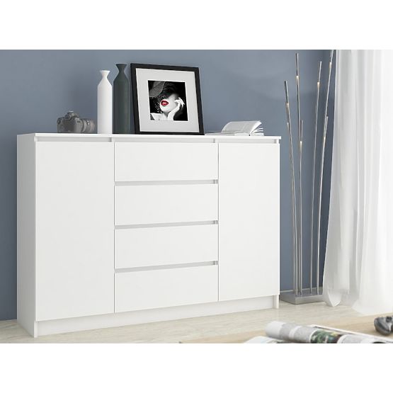 COMMODE K160 2D 4SZ CLP PK BLANCHE