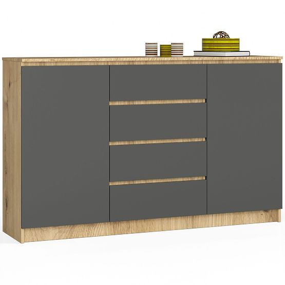 COMMODE K160 2D 4T CLP PK ARTISAN / GRIS