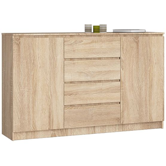 COMMODE K160 2D 4T CLP PK CHÊNE SONOMA