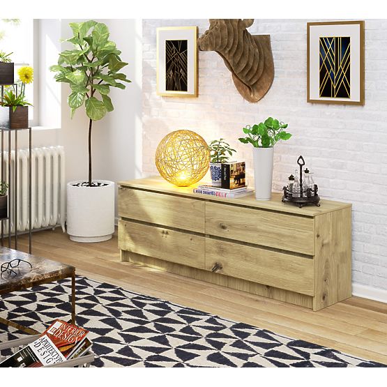 COMMODE K160 4TI CLP PK CHÊNE ARTISAN